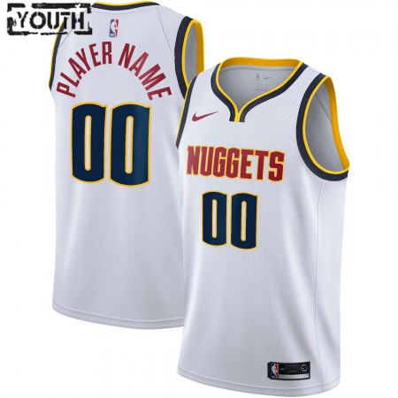 Maillot Basket Denver Nuggets Personnalisé 2020-21 Nike Association Edition Swingman - Enfant